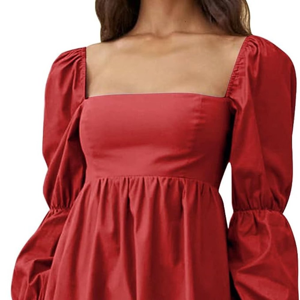 Puff Sleeve Dress